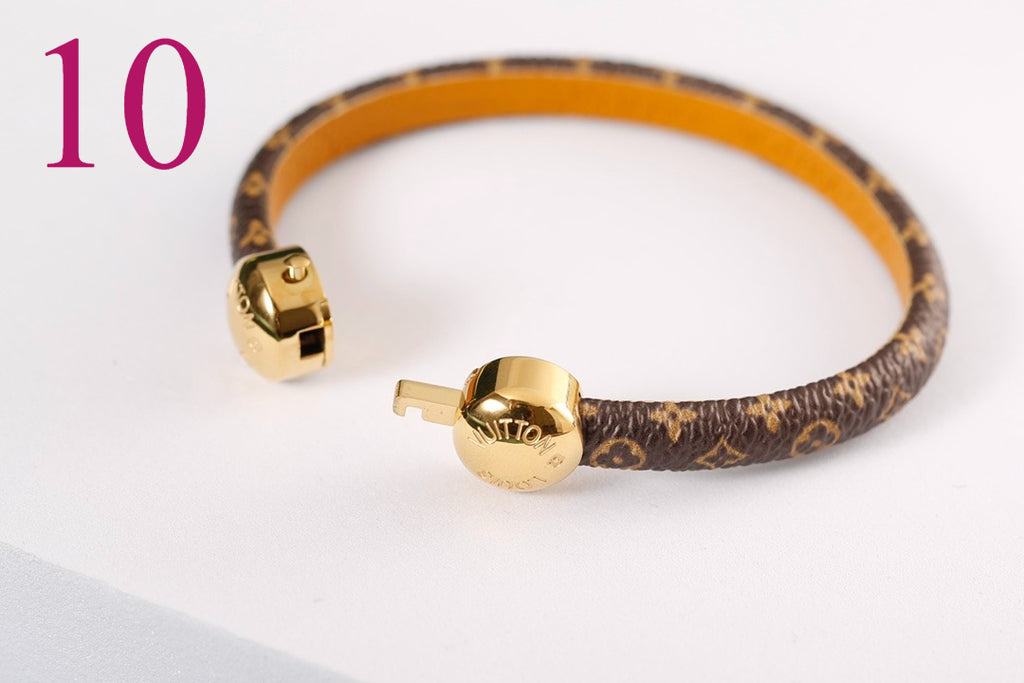 Monogram Strap Bracelets - 21 Style Options