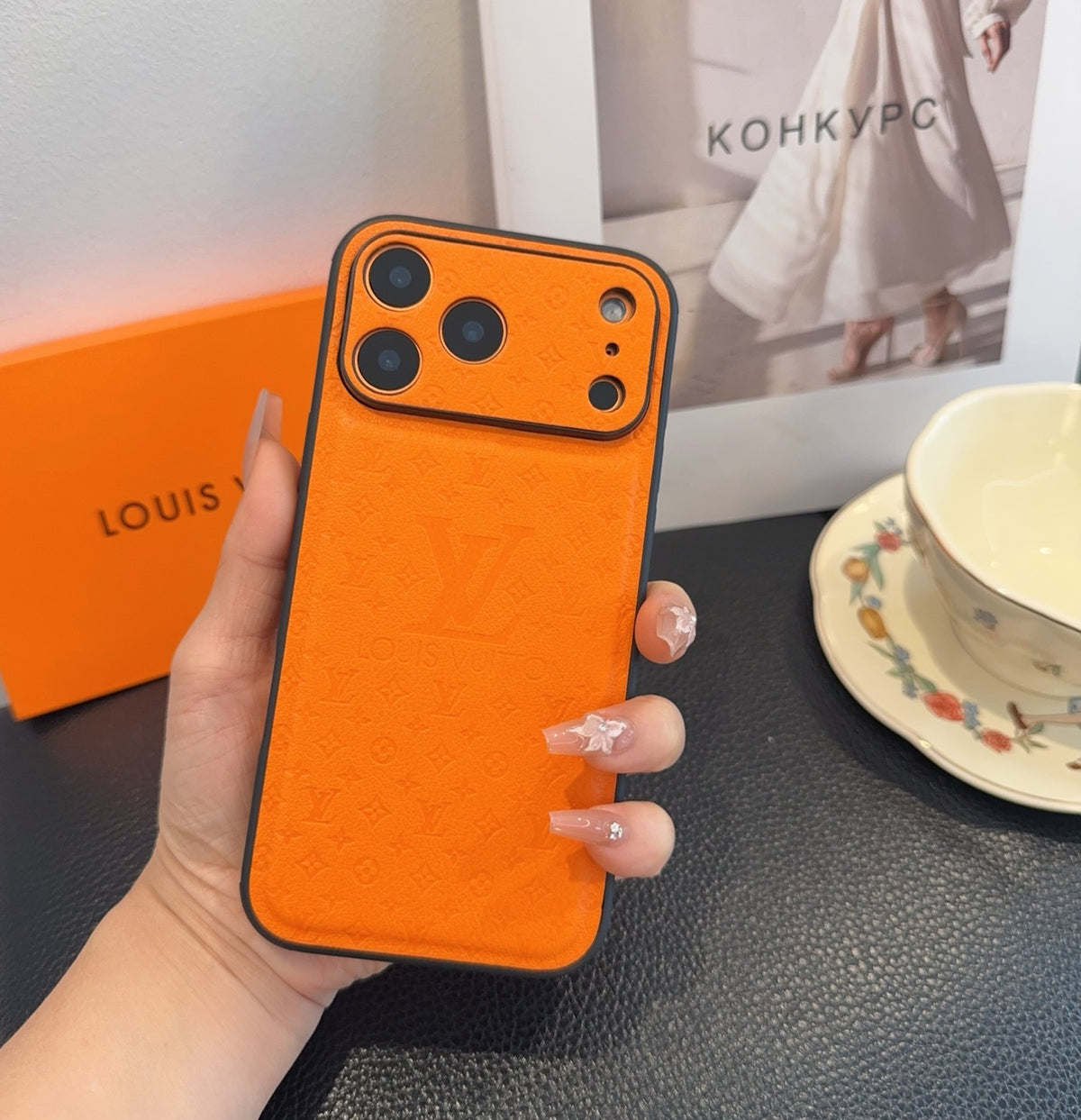 Monogram Phone Case - Patterned and Plain Options