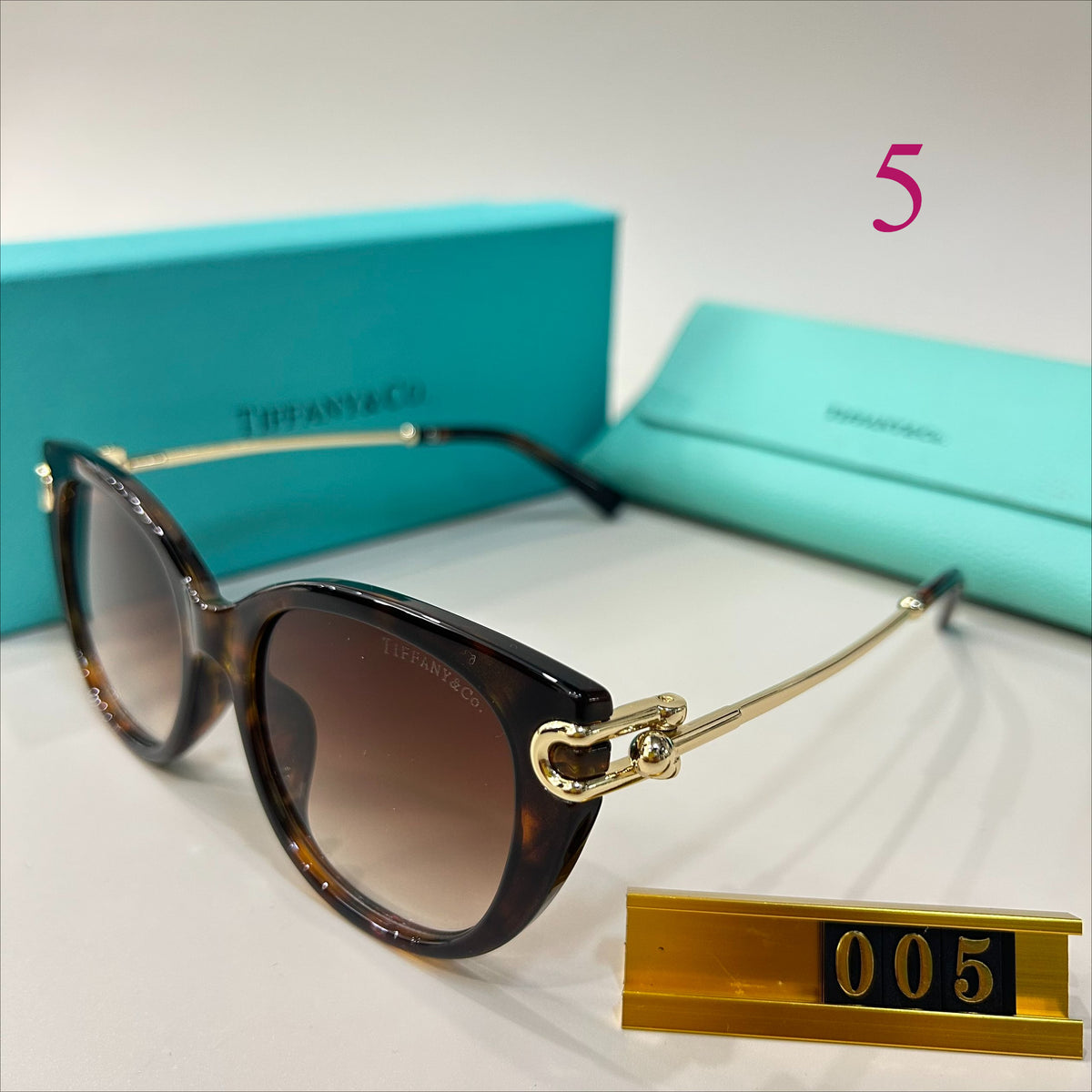 Soft-Square Sunglasses with Rounded Corners