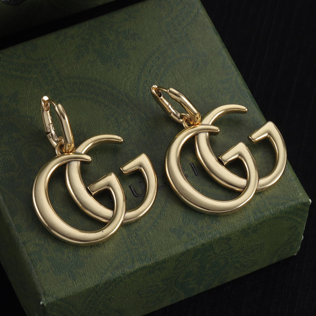Pendientes de gota Interlocking G extragrandes