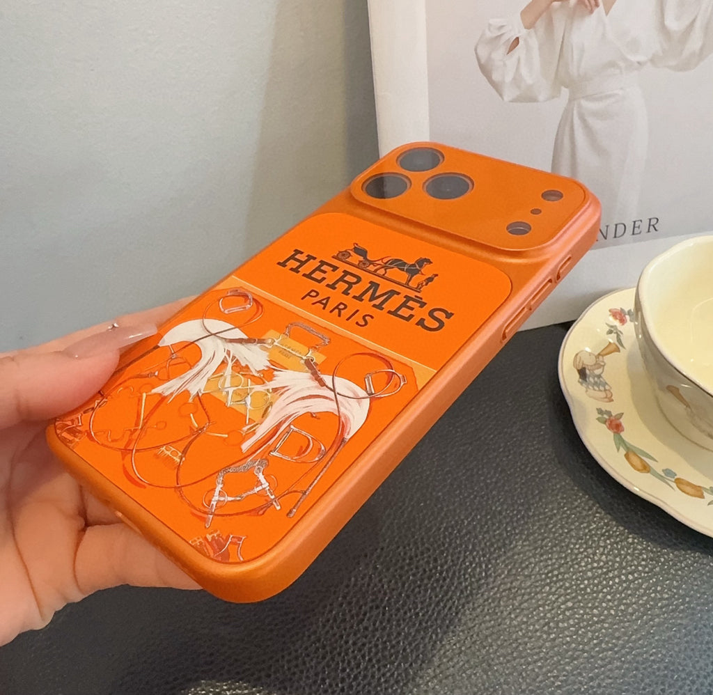 Funda para teléfono con estampado de arnés ecuestre
