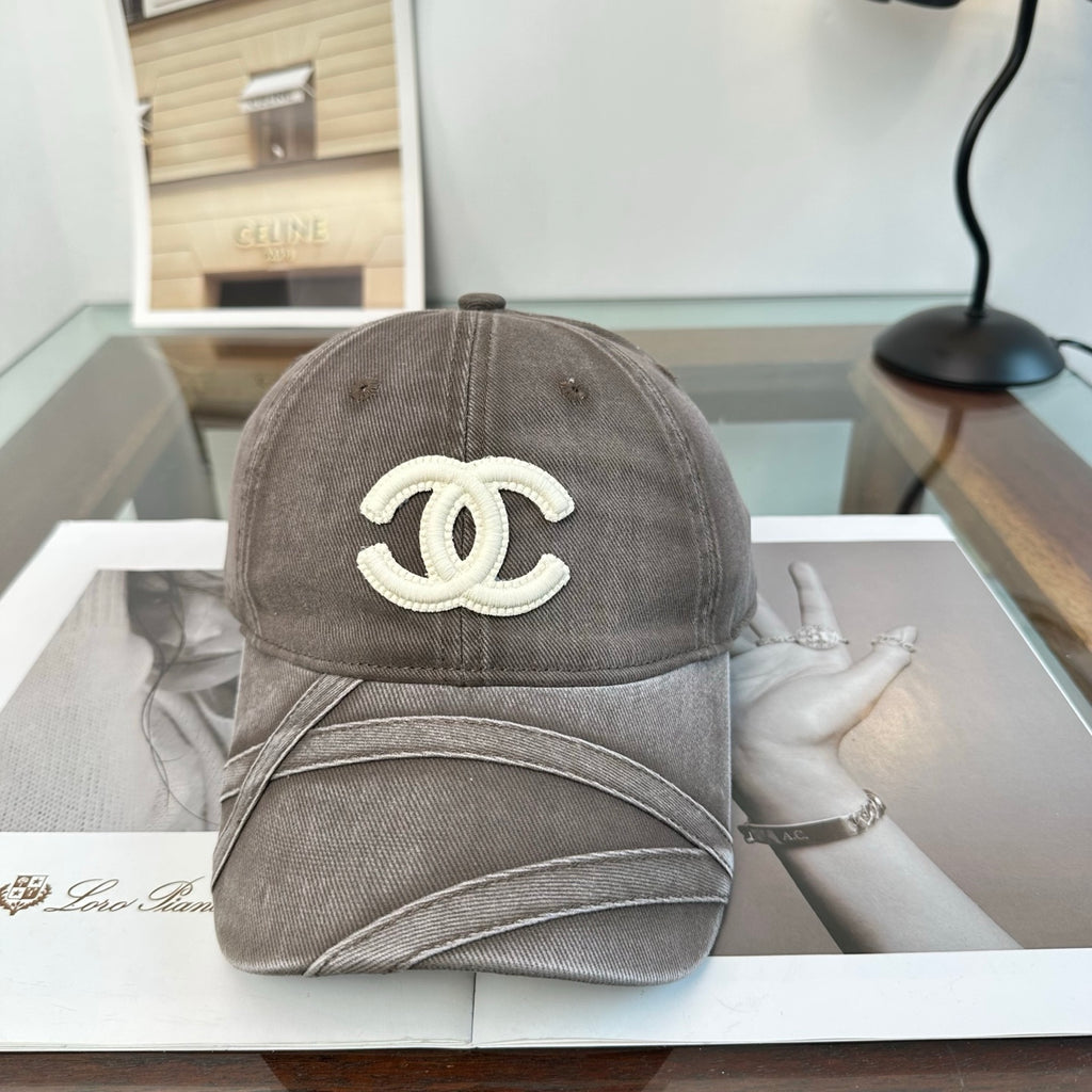 Raised Emblem Baseball Cap