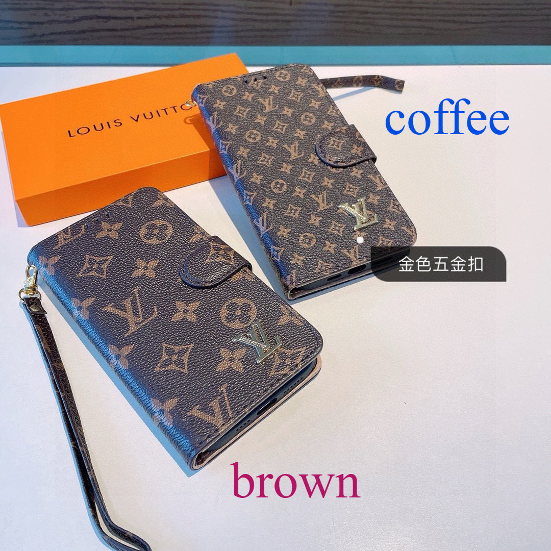 Monogram Folio Phone Case with Wrist Strap