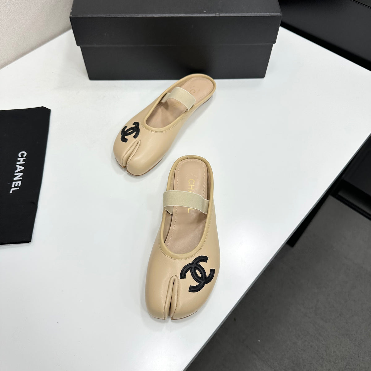 Bow Detail Slip-On Mules