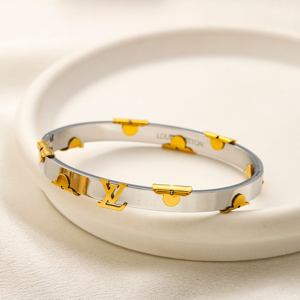 Armband aus gestanztem Edelstahl 304