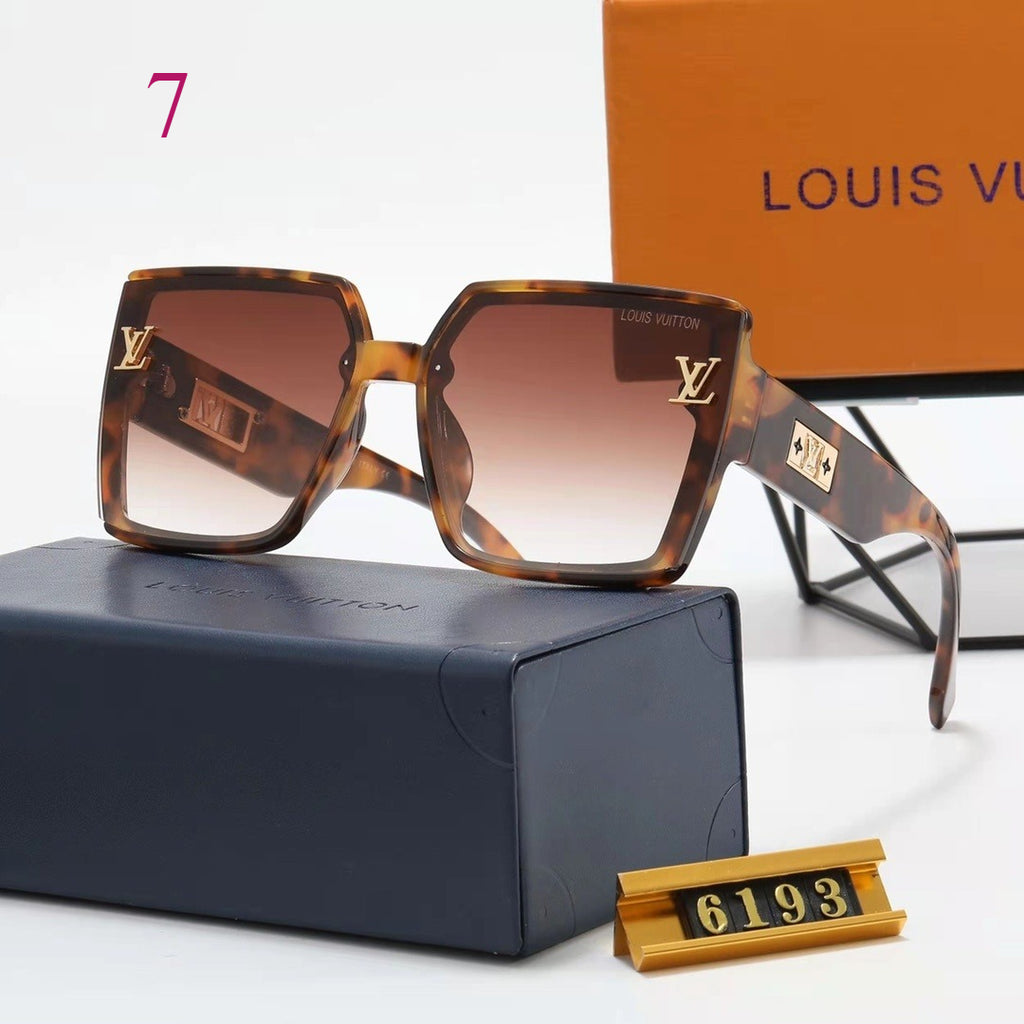 Gafas de sol cuadradas extragrandes con parte superior plana
