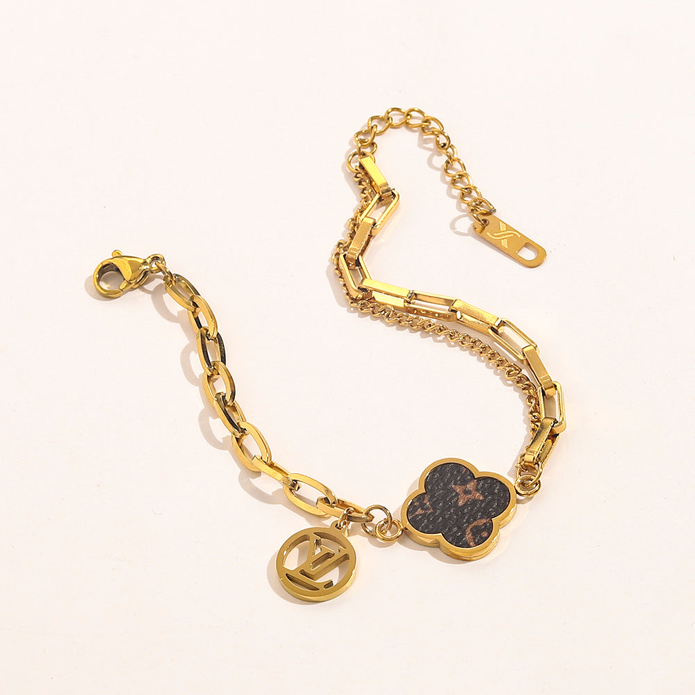 304er Edelstahl Armband-Halsketten-Set