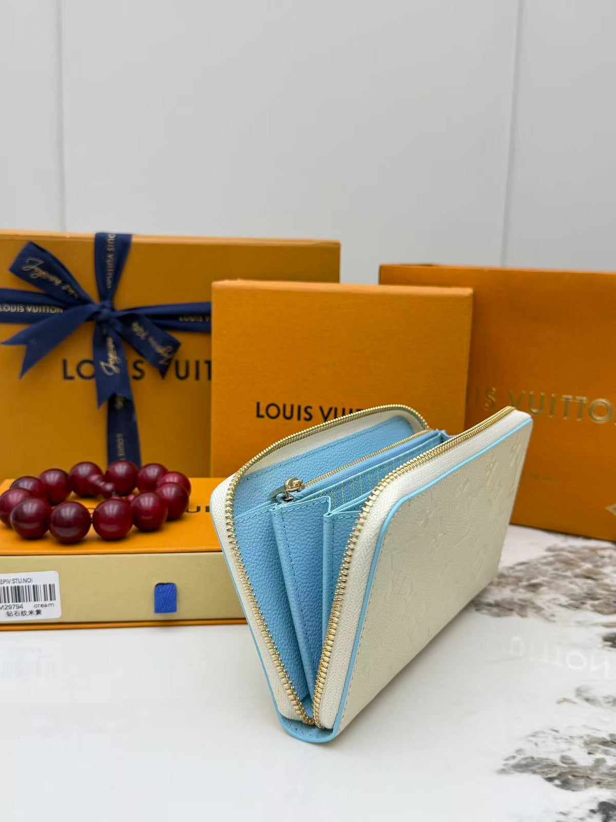 Pastel Zip-Around Long Wallet 037