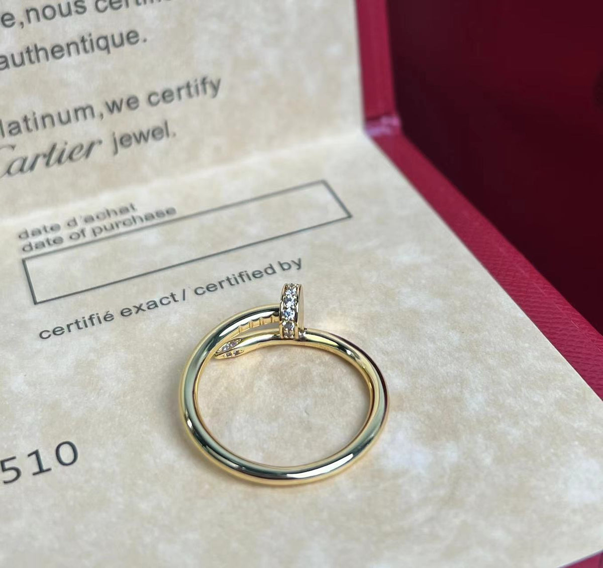Slim Nail-Inspired Wrap Ring