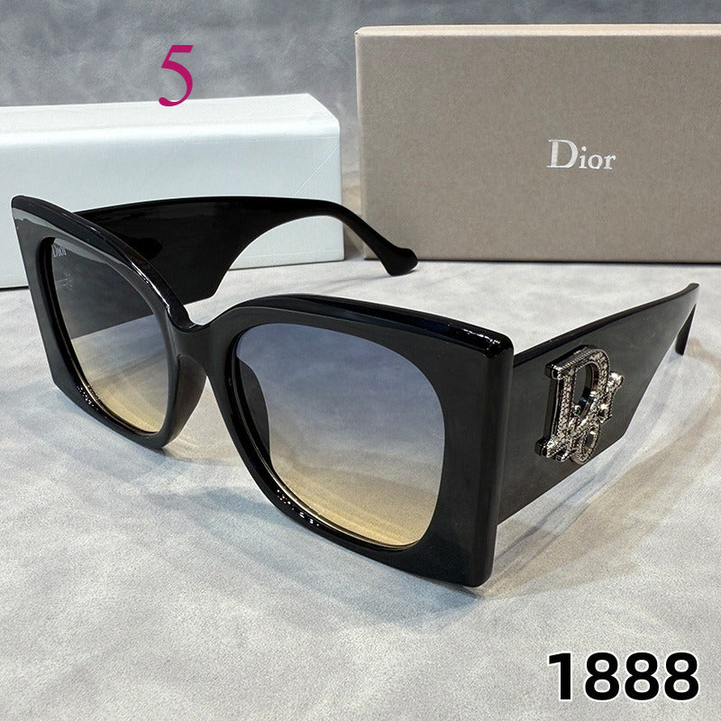 Gafas de sol oversize de estilo cat-eye con monturas gruesas
