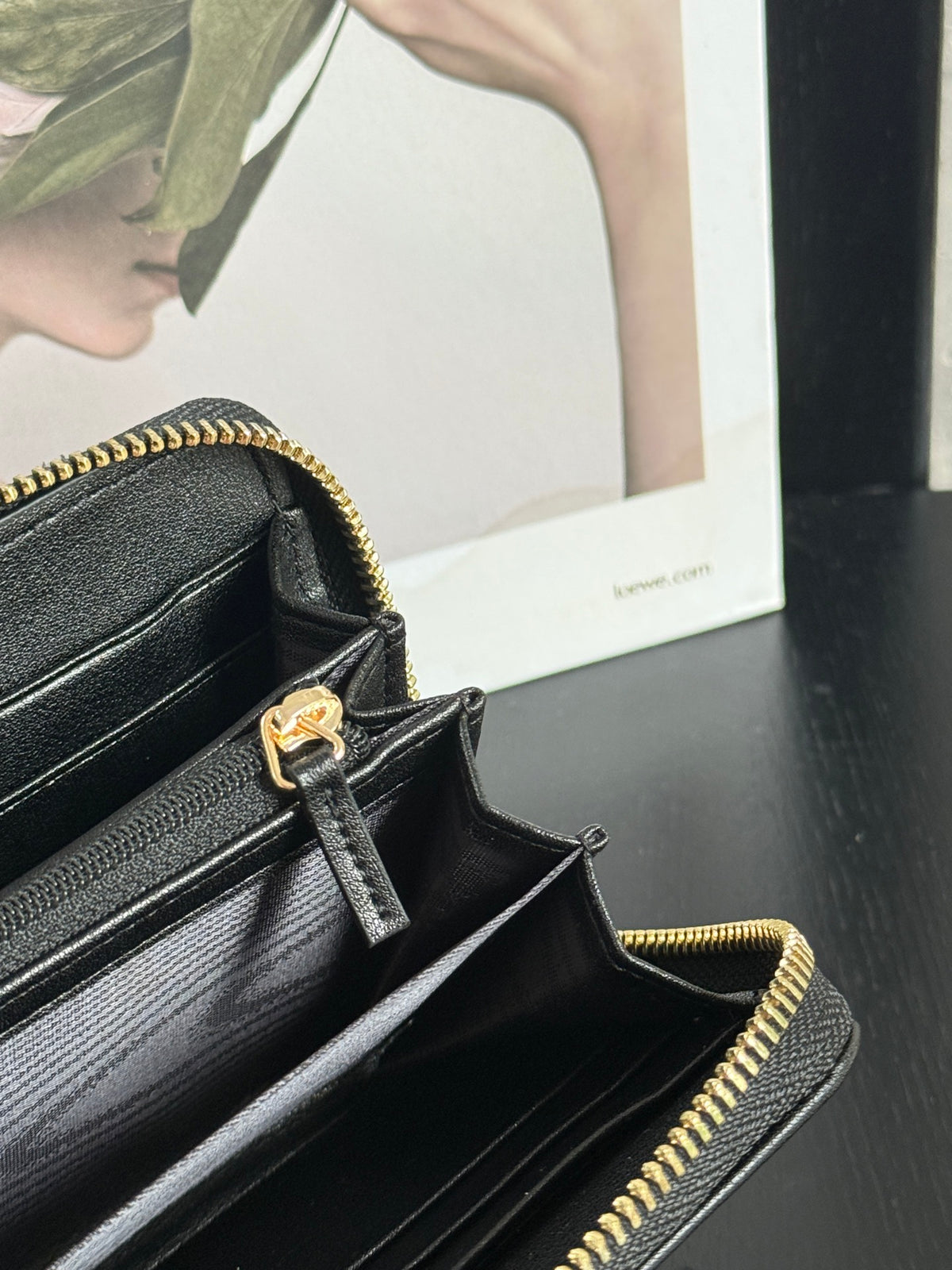 Cartera larga Monogram Stripe 010