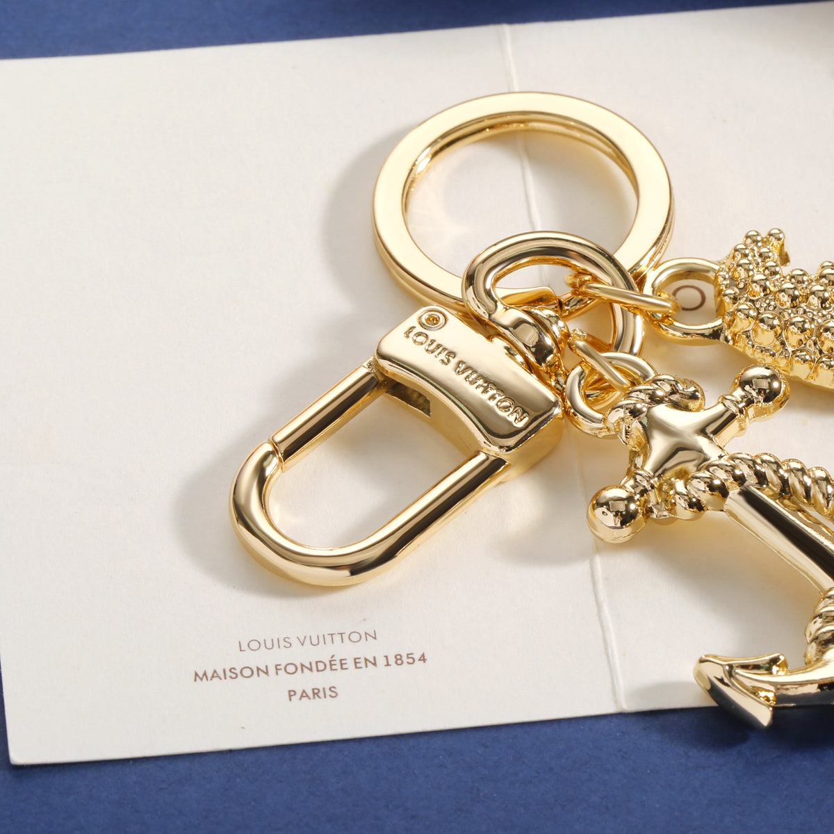 Textured Starfish Keychain