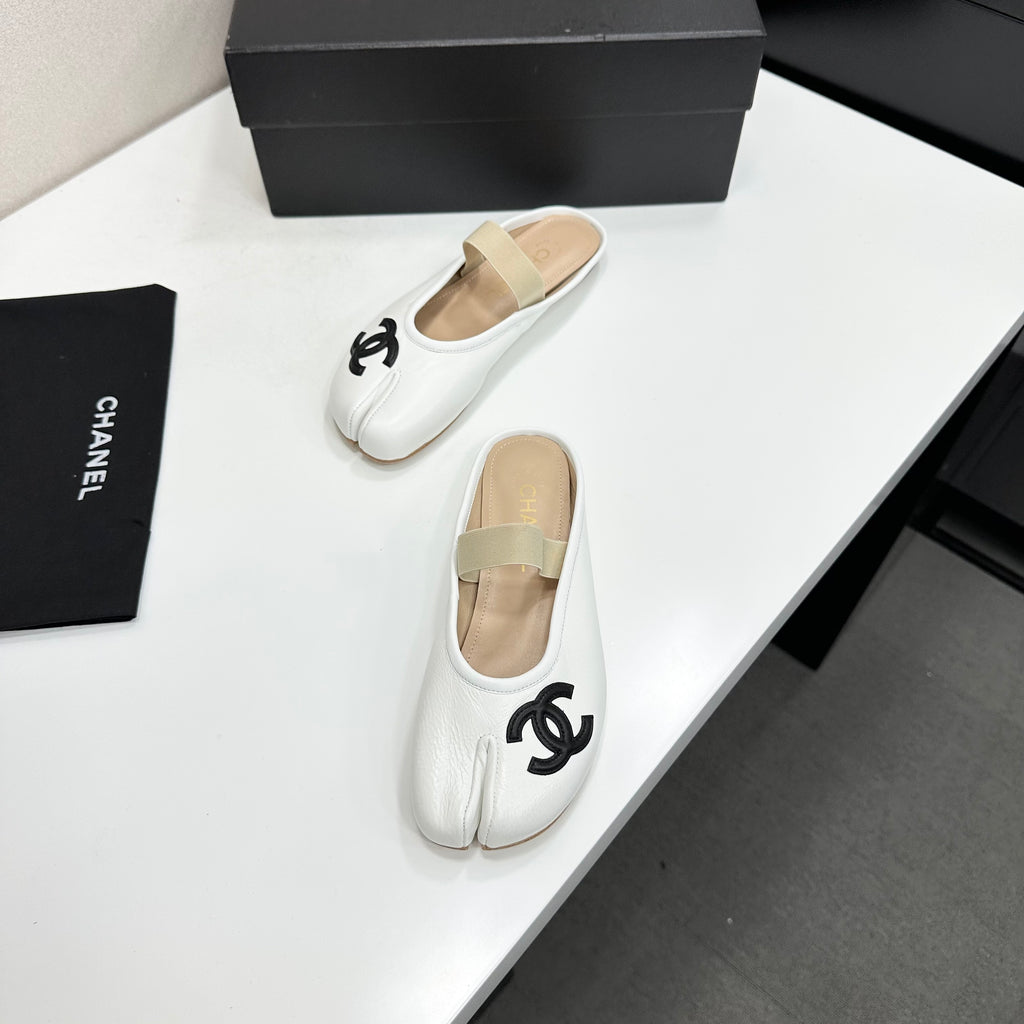Bow Detail Slip-On Mules