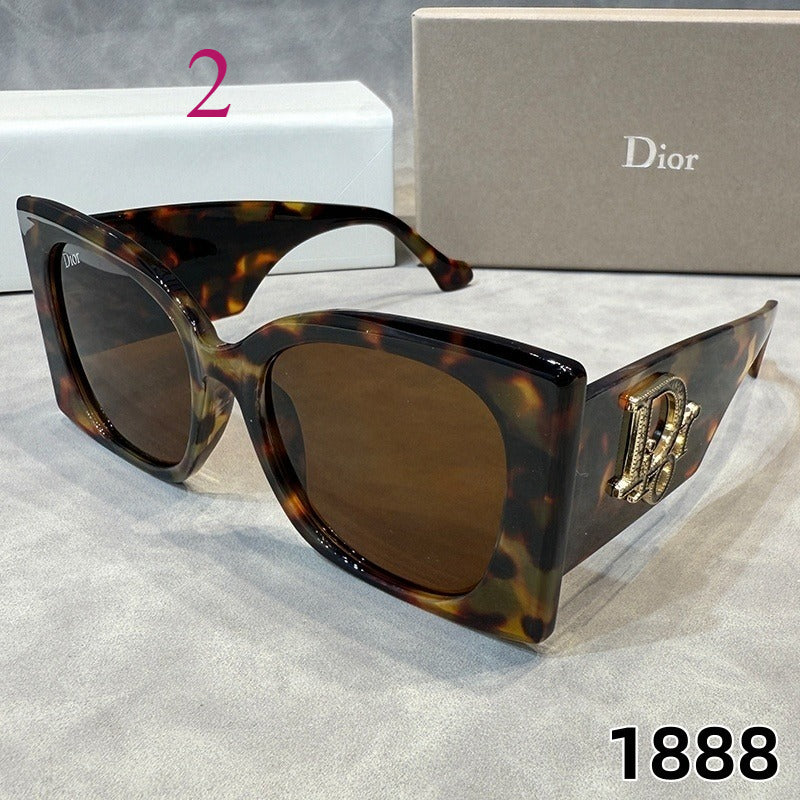 Gafas de sol oversize de estilo cat-eye con monturas gruesas