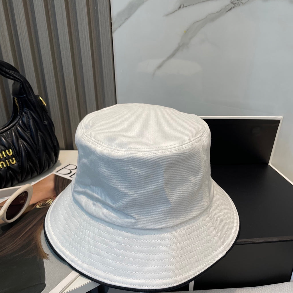 Embroidered Emblem Bucket Hat
