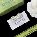 Polished Double-G Stud Earrings