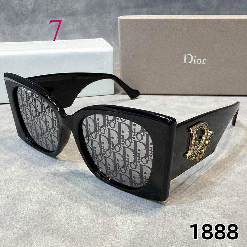 Gafas de sol oversize de estilo cat-eye con monturas gruesas
