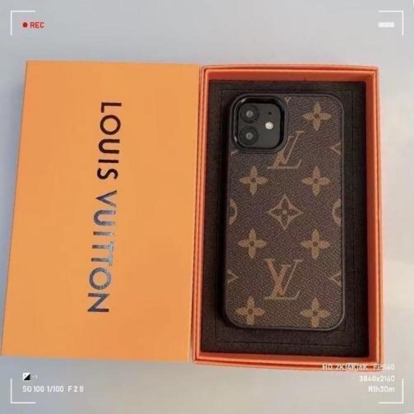 Oversized Monogram Phone Case