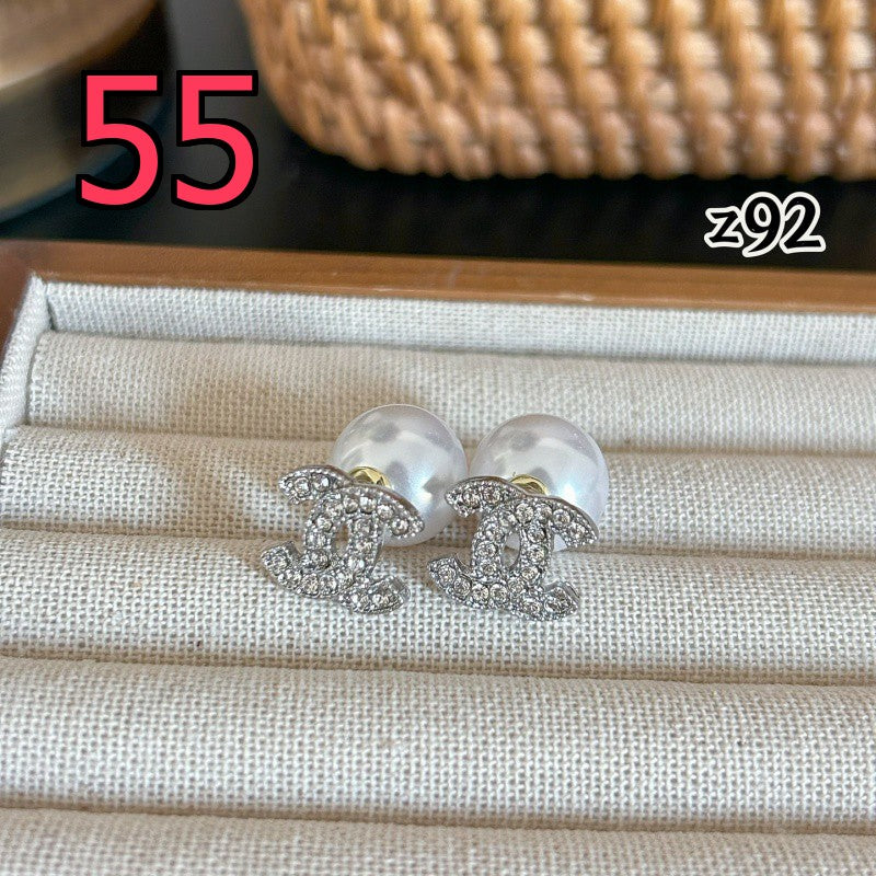 Pendientes de botón, de aro y colgantes de aleación - Colección 1