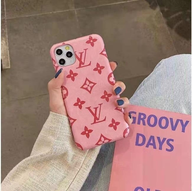 Colorful Raised Monogram Phone Case