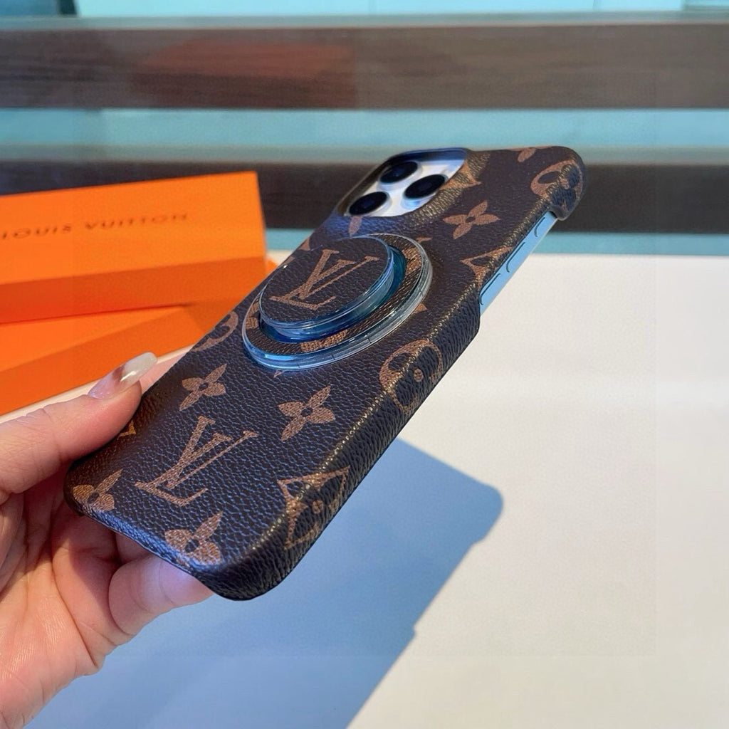 Monogram Phone Case with Round Grip