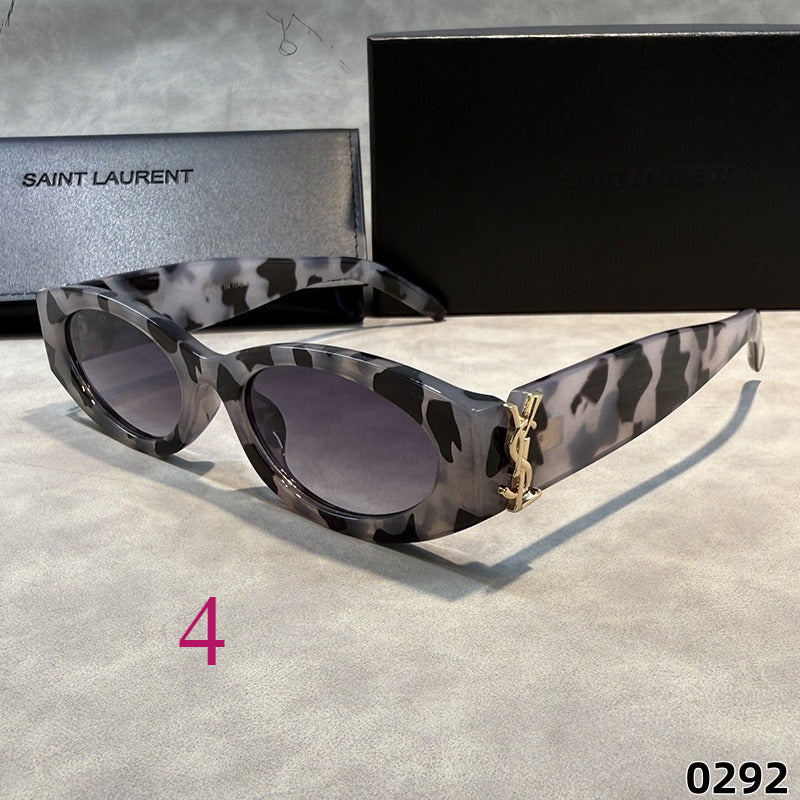 Narrow Sculpted Glasses - Clear and Tinted Lens Options