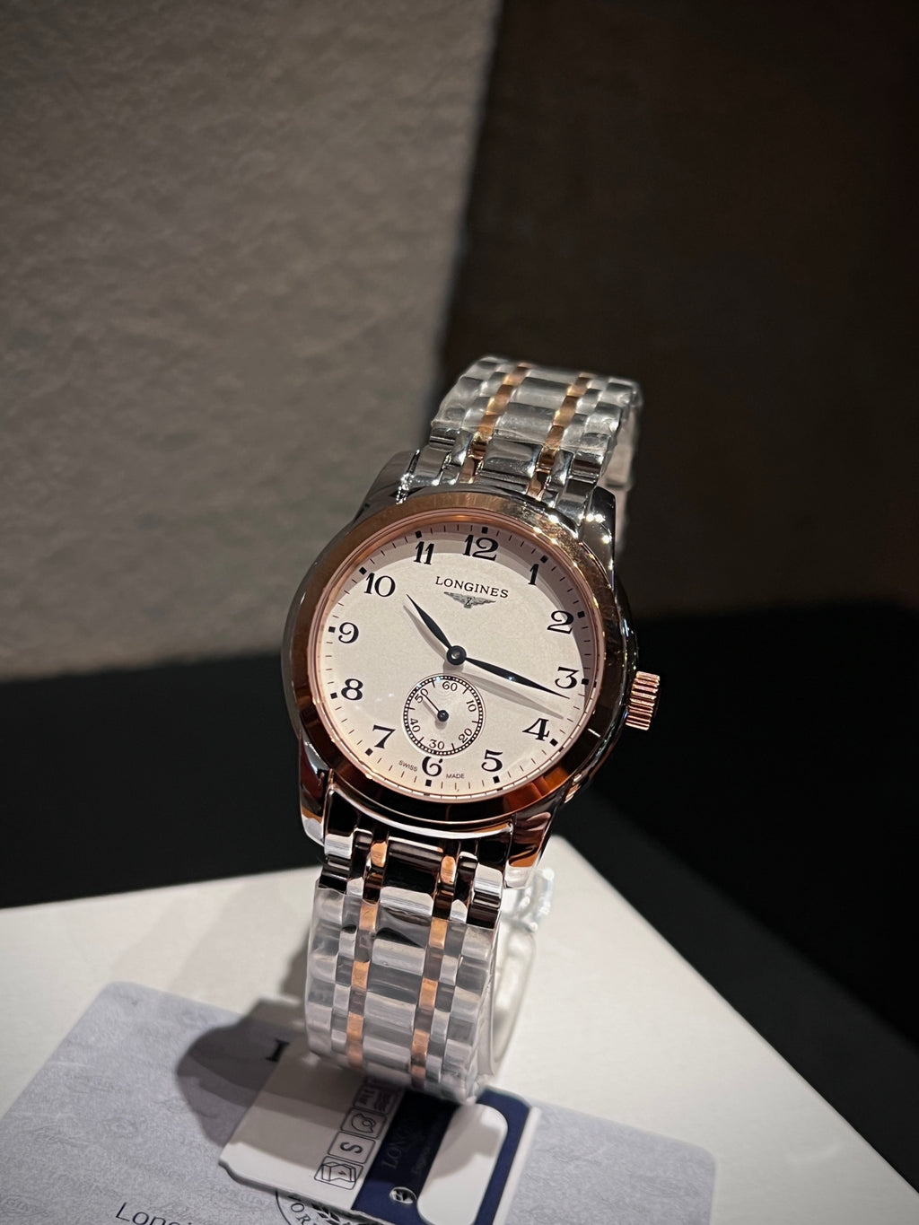 Small Seconds Classic Bracelet Watch - Two-Tone / Arabic Dial