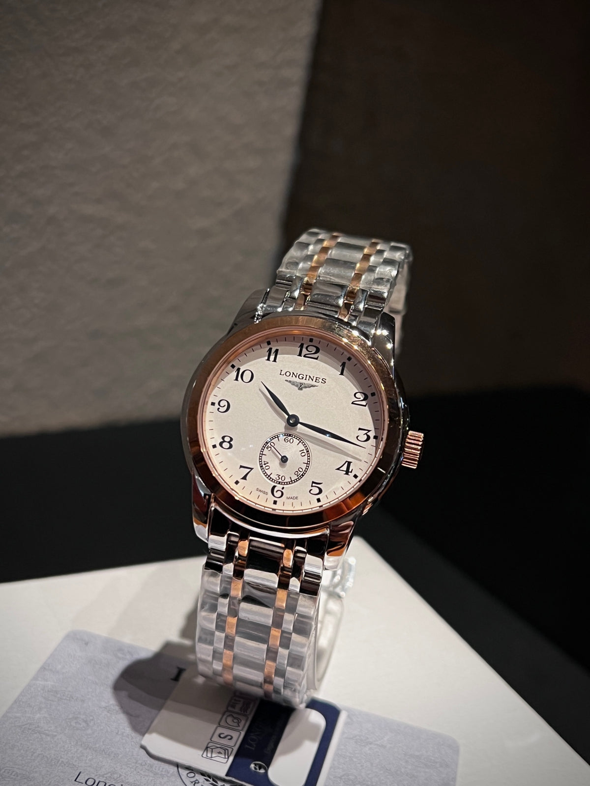 Small Seconds Classic Bracelet Watch - Two-Tone / Arabic Dial