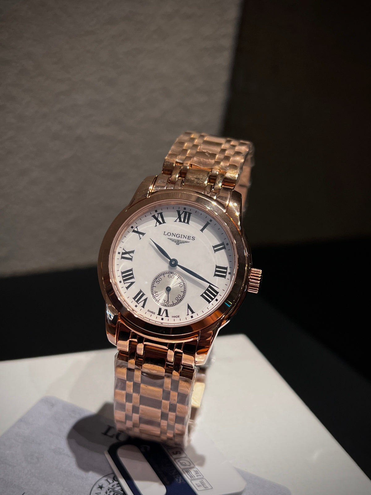 Small Seconds Classic Bracelet Watch - Rose Gold / Roman Dial