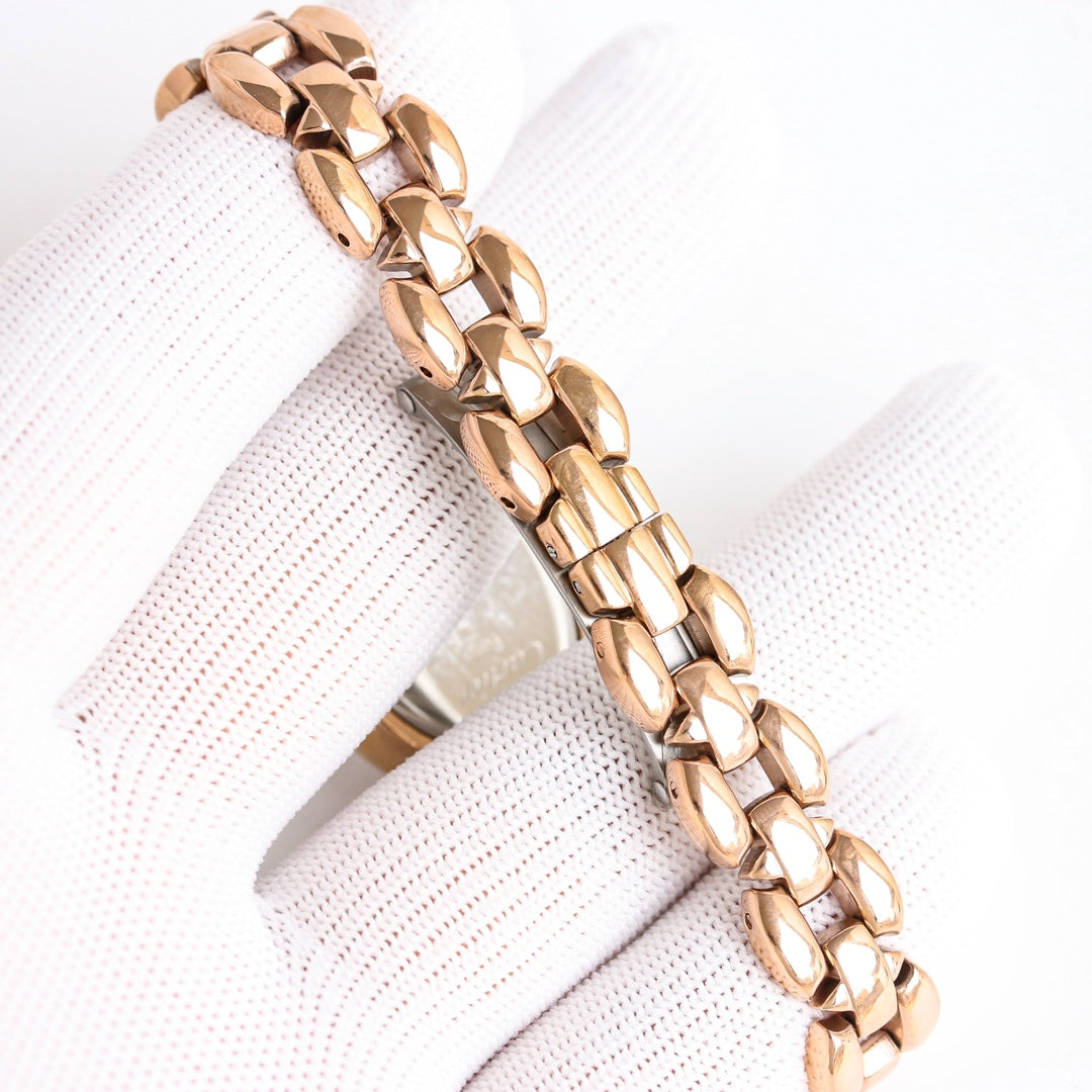 30mm Oval Crystal Link Bracelet Watch - product view 8