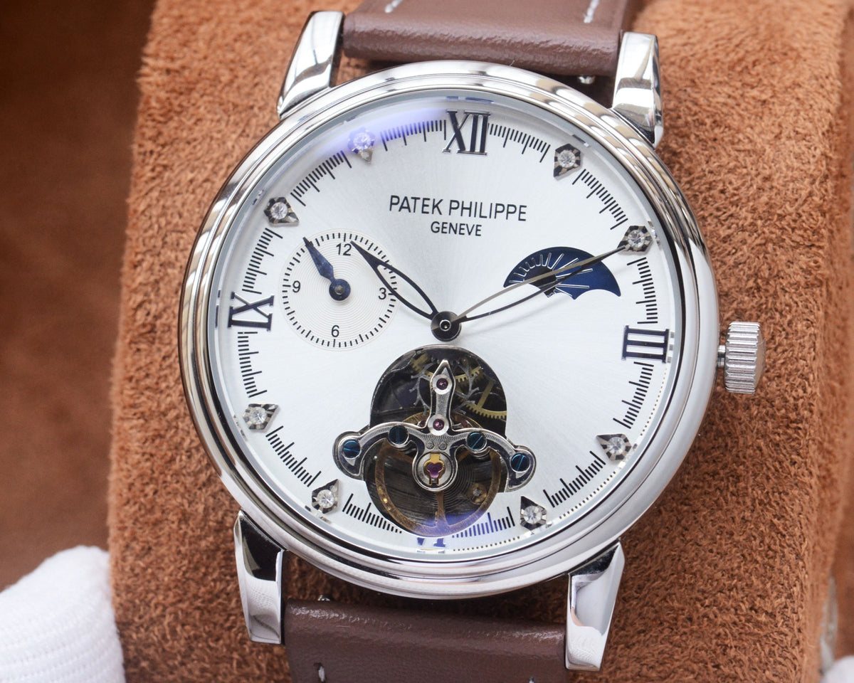 43mm Open-Heart Automatic Strap Watch - product view 5
