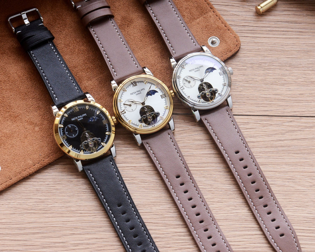 43mm Open-Heart Automatic Strap Watch - product view 9