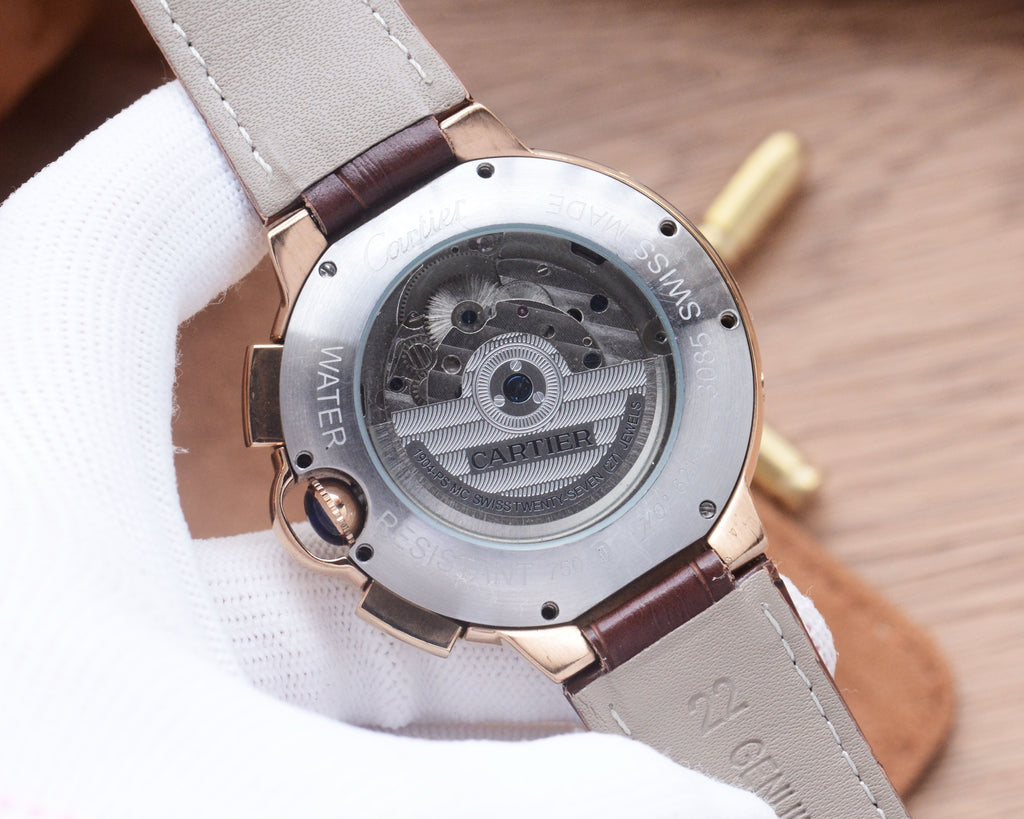 41mm Crystal Open-Heart Automatic Watch - product view 9