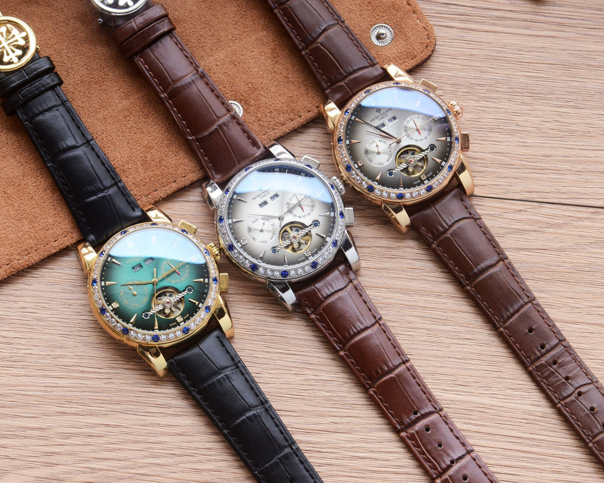 41mm Open-Heart Decorative Bezel Automatic Watch - product view 1