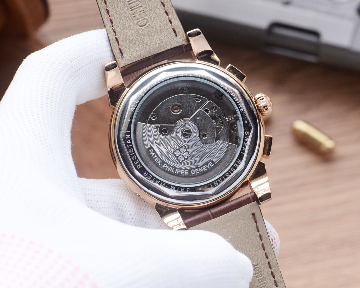41mm Open-Heart Decorative Bezel Automatic Watch - product view 8