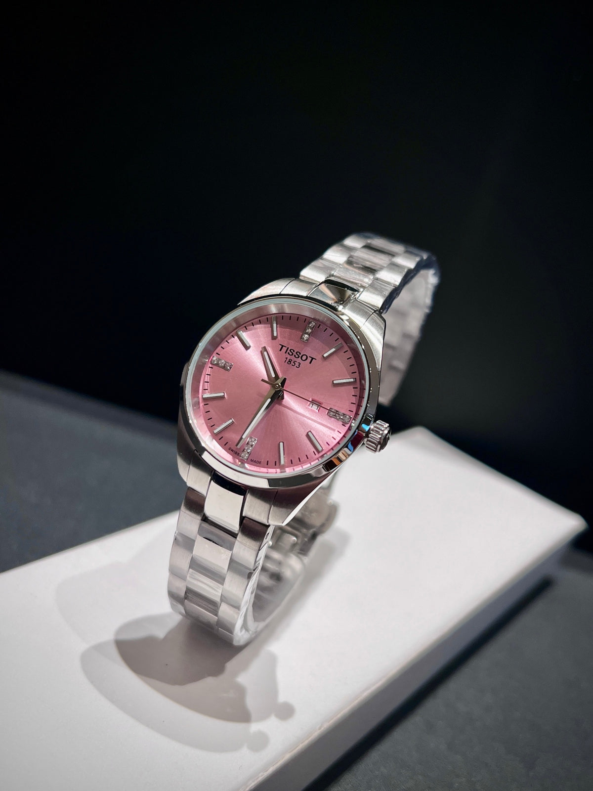 34mm Pink Dial Quartz Bracelet Watch - product view 2