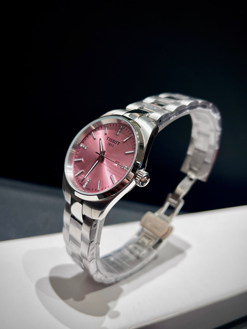 34mm Pink Dial Quartz Bracelet Watch - product view 3