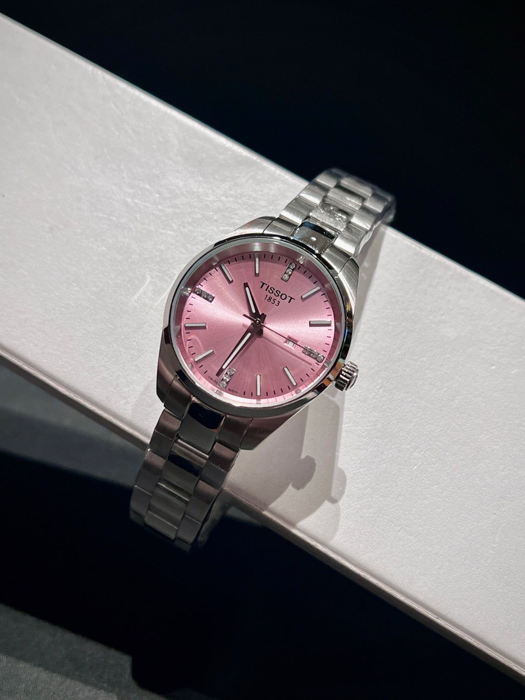 34mm Pink Dial Quartz Bracelet Watch - product view 5