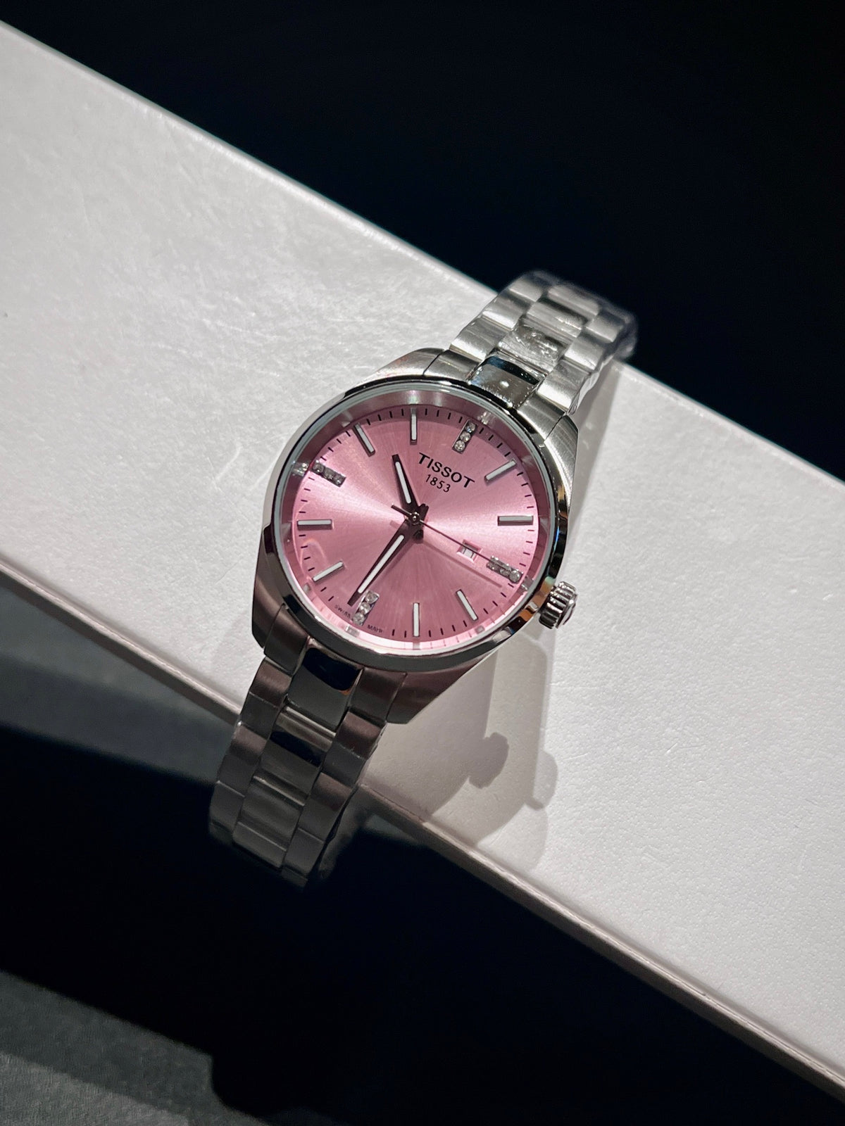 34mm Pink Dial Quartz Bracelet Watch - product view 5