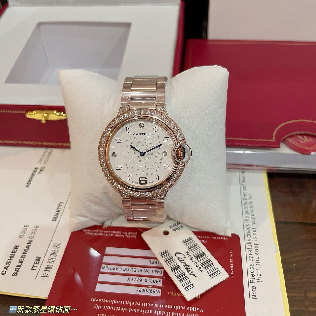 36mm Crystal Dial Quartz Bracelet Watch - product view 2
