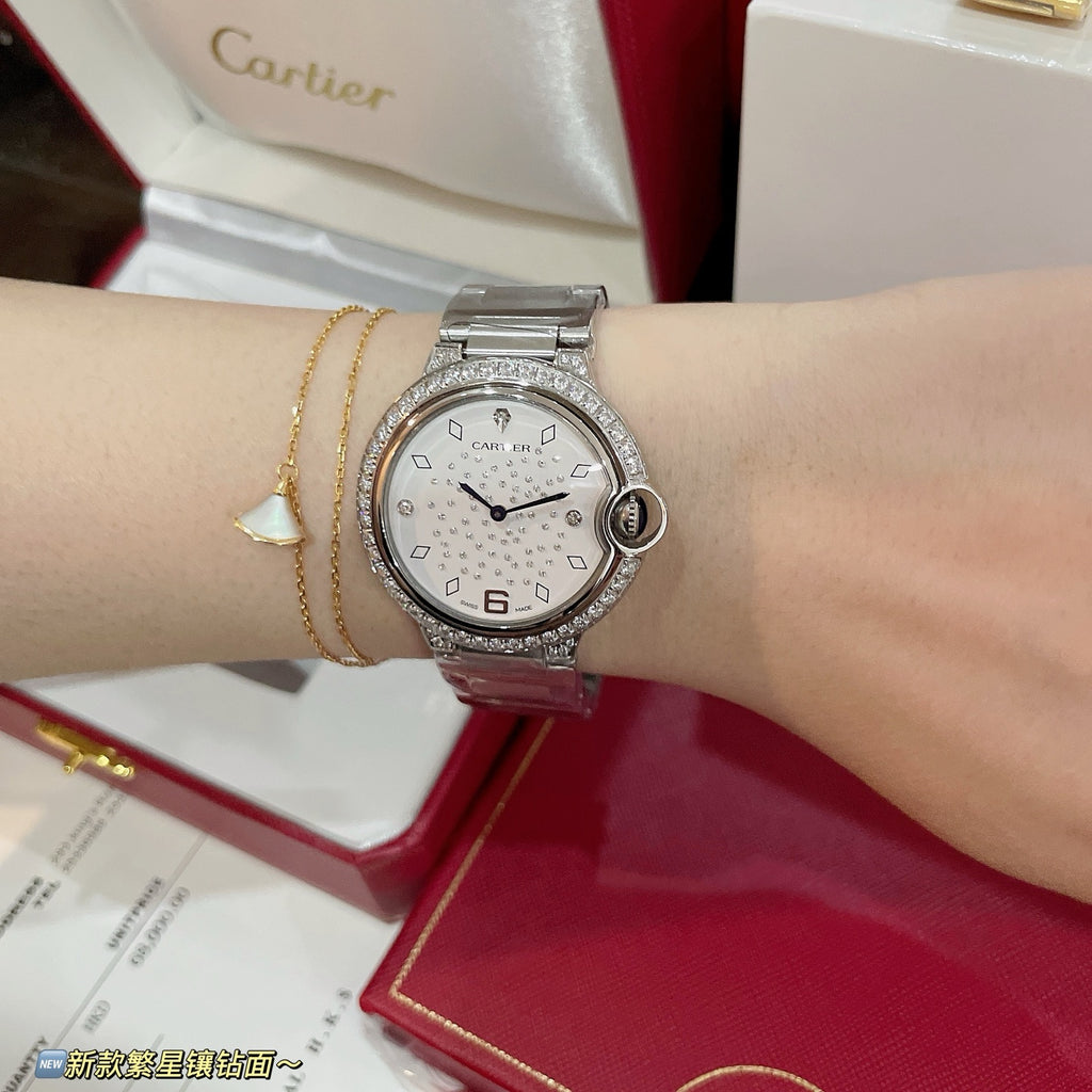 36mm Crystal Dial Quartz Bracelet Watch - product view 5
