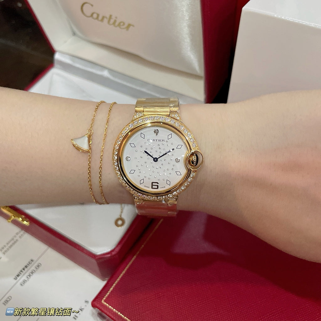 36mm Crystal Dial Quartz Bracelet Watch - product view 6