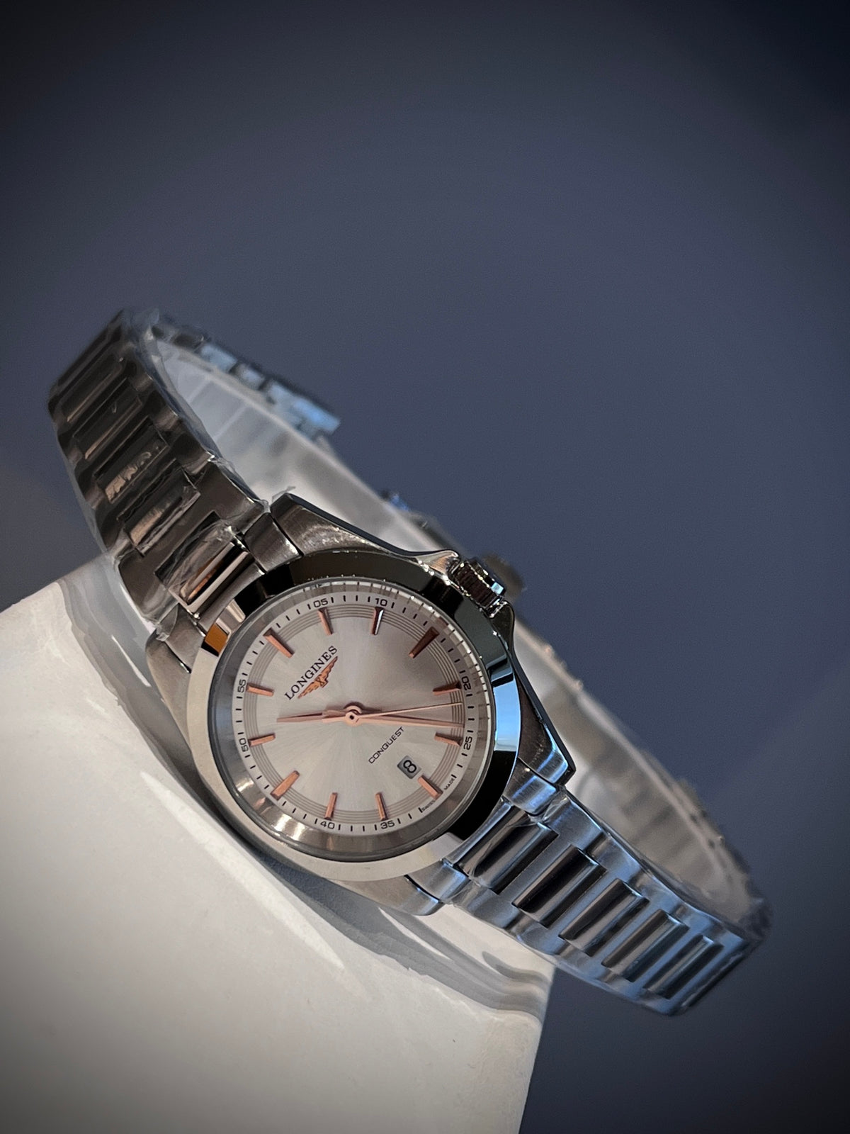 Cream / Rose Gold Accents watch
