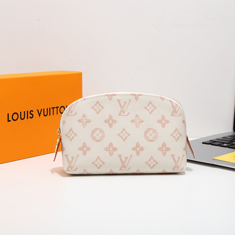 Monogram Zip Cosmetic Pouch 003