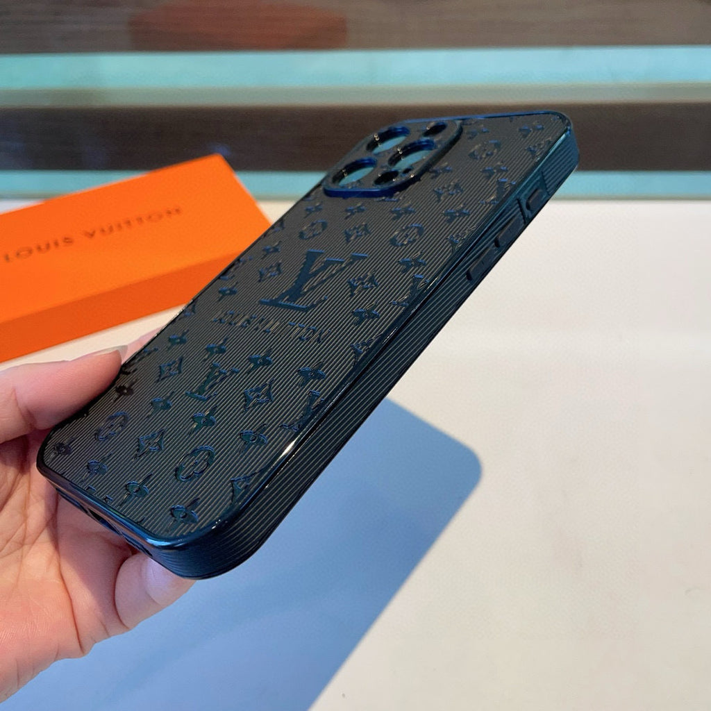 Funda para móvil con monograma en relieve