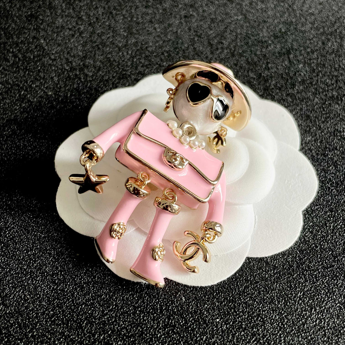 Astronaut Character Brooch