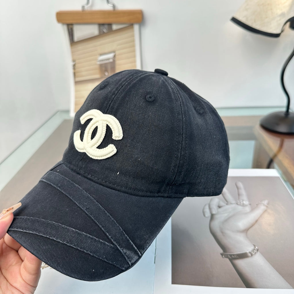 Raised Emblem Baseball Cap