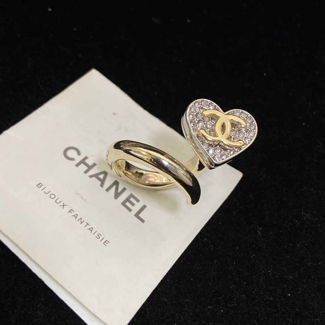 Layered Camellia Flower Ring