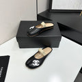 Bow Detail Slip-On Mules