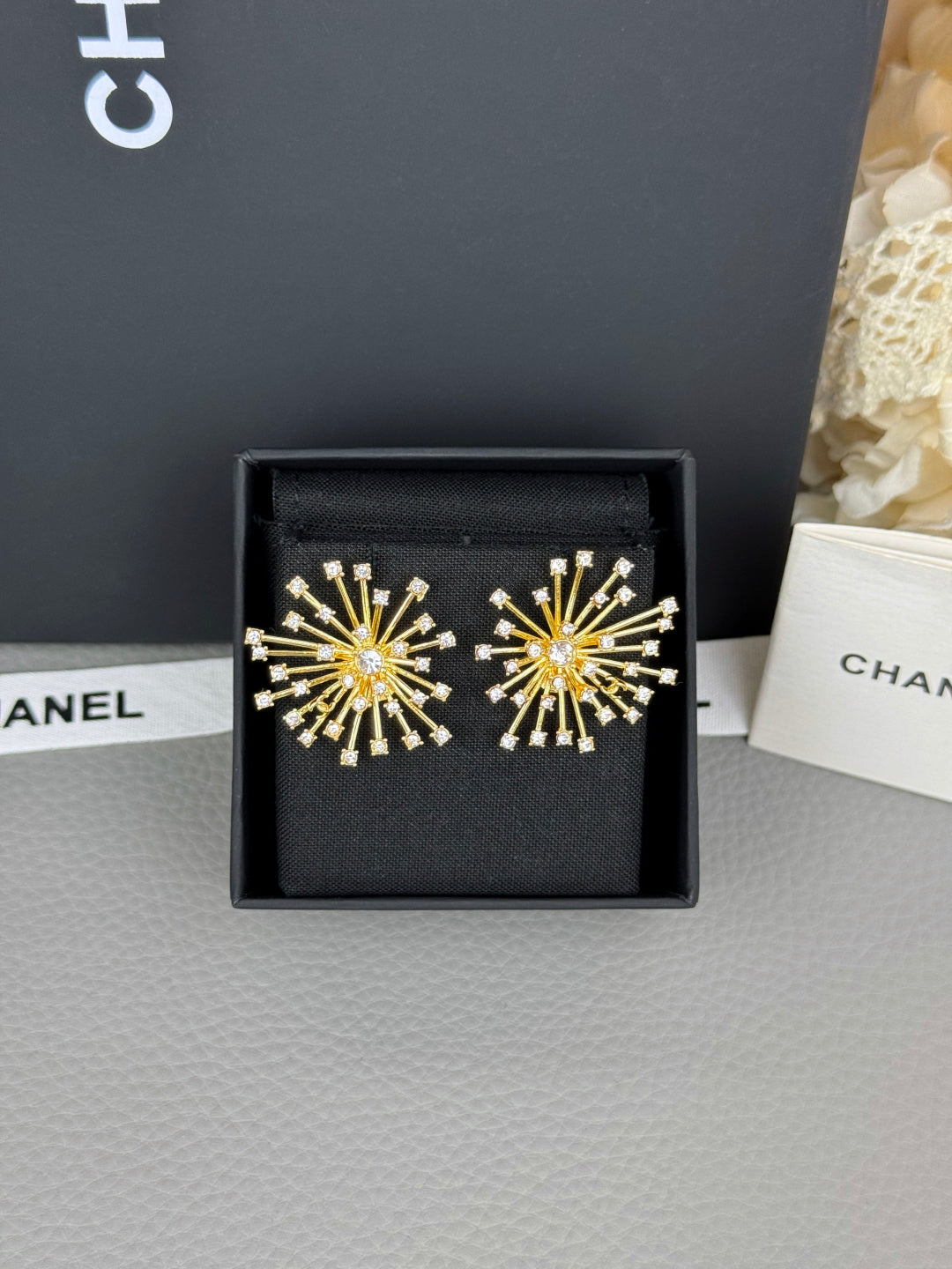 Sunburst Statement Stud Earrings
